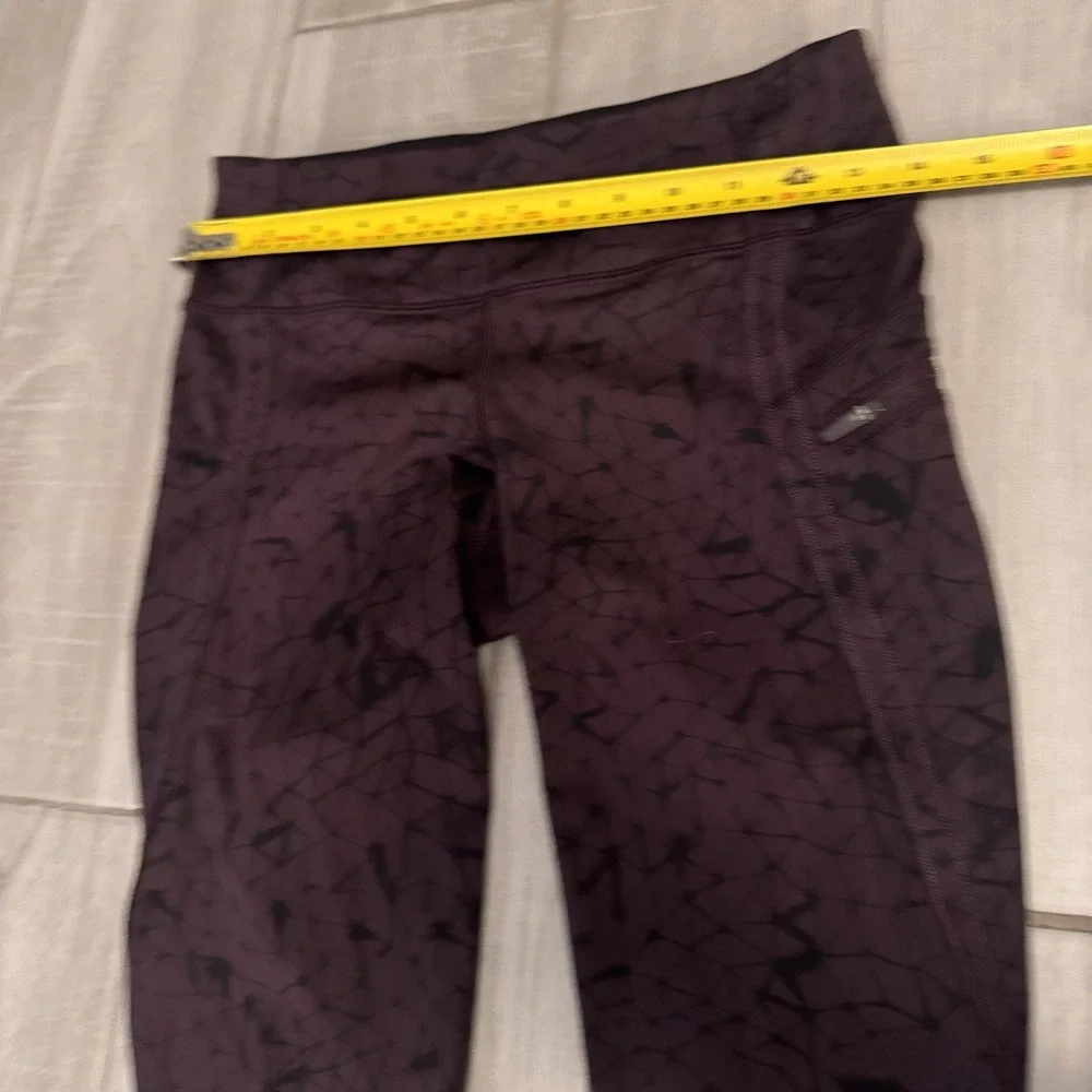 Lululemon Inspire‎ Tight II Mesh Full On Luxtreme Star Crushed Black Cherry Sz 4